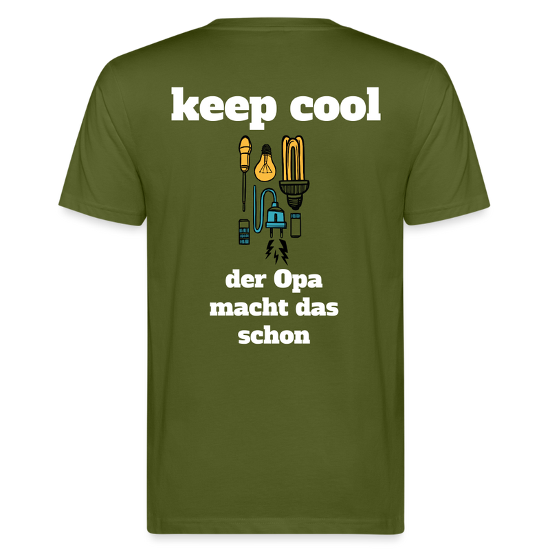 Männer Bio-T-Shirt - Moosgrün
