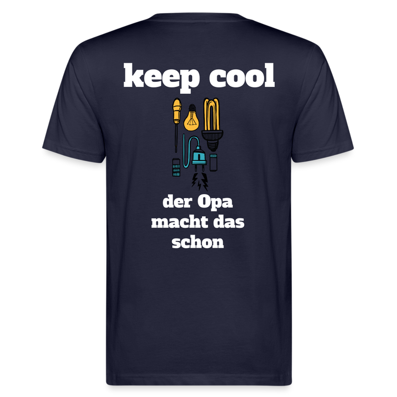 Männer Bio-T-Shirt - Navy