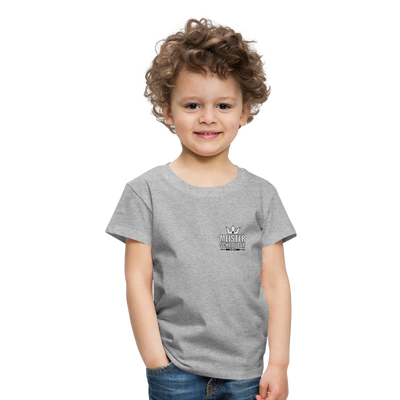 Kinder Premium T-Shirt - Grau meliert